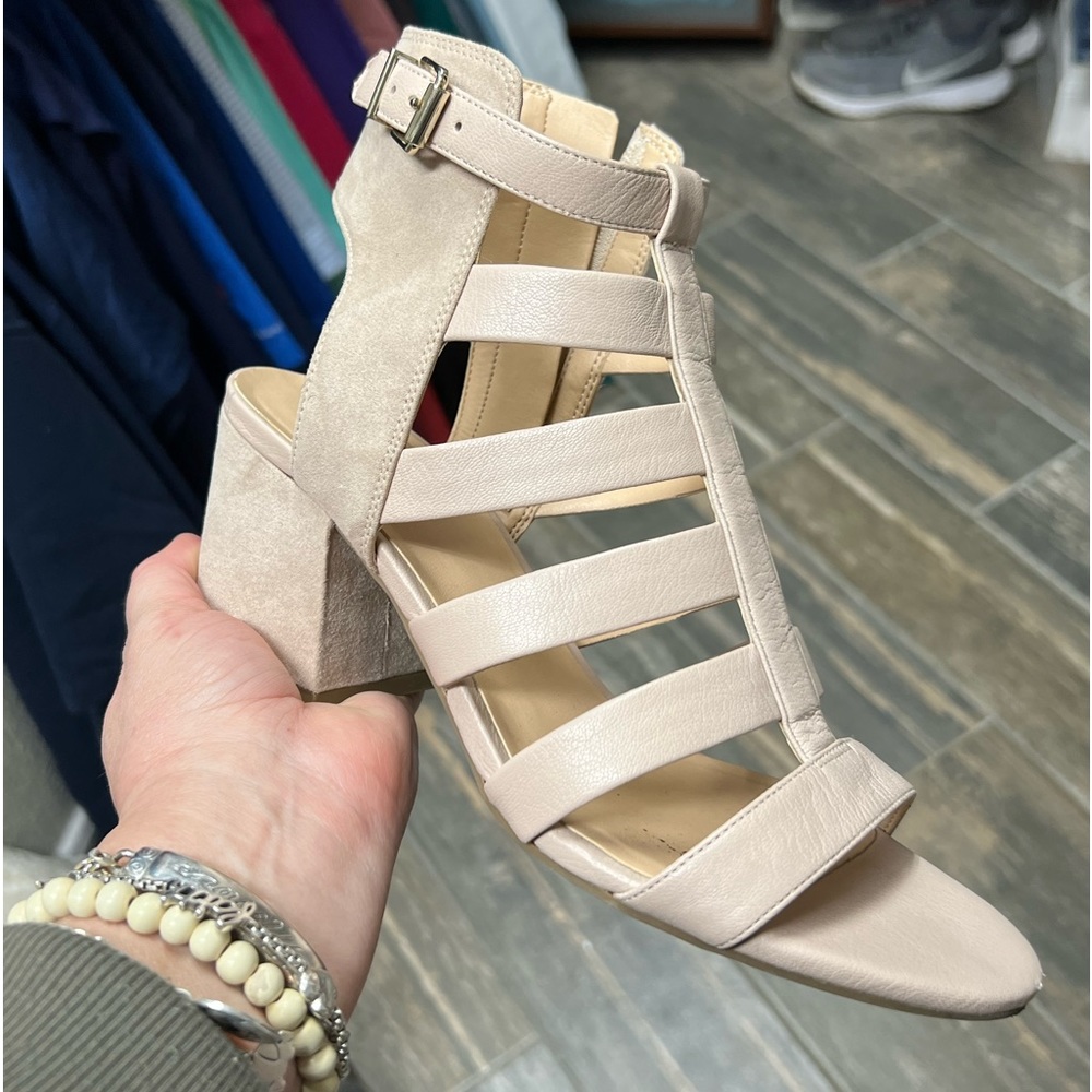 Franco Sarto strappy square heel size 8.5